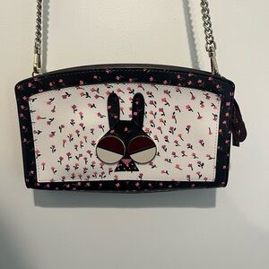 Kate Spade Spademals Money Bunny East West Crossbody Bag